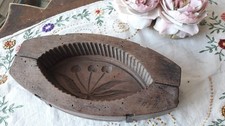 Ancien Moule à Beurre en Bois