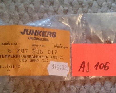 Junkers 8707206017 thermostat - junkers,