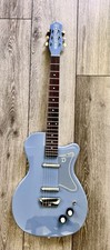 Danelectro U2 56 Reissue 90s Blue Electric Guitar