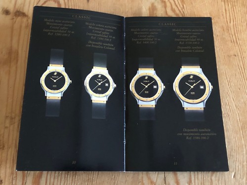 Catalogue hublot les montres - -,