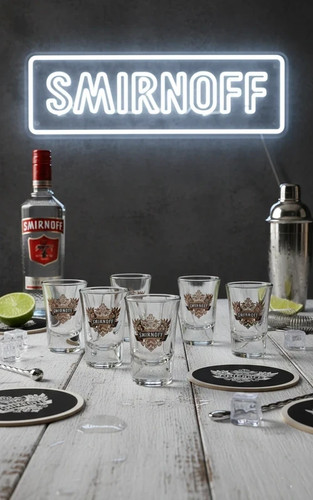 Lot 6 shot glasses - lot, de