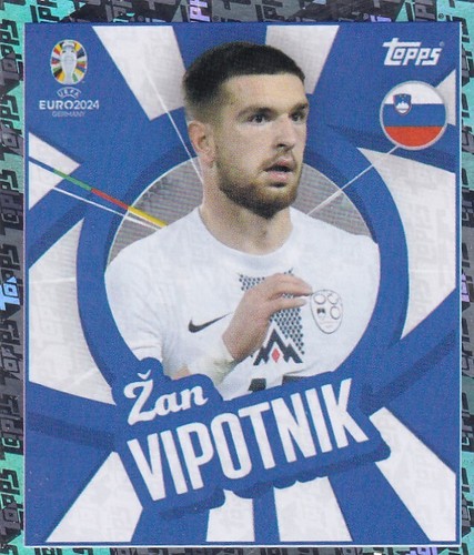 Topps sticker slovénie svn - topps,