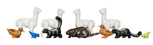 Playmobil lot animaux forêt