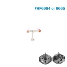 FOURCHE PALETTE partie 710 pour mouvements automatiques suisses FHF 6664 ou 6...