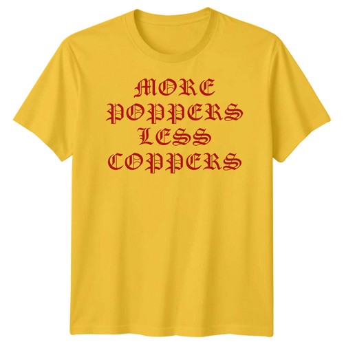 Shirt homme more poppers - t-shirt,