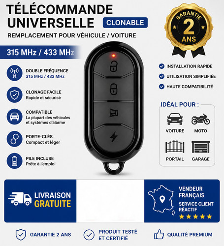 Télécommande universelle - télécommande,