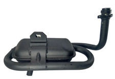 Pour VESPA 4T Échappement En Noir 4 Temps LML 150 Pièce D'Origine LML STAR 125