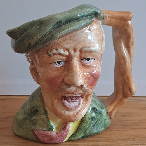 Pichet chope barbotine tête