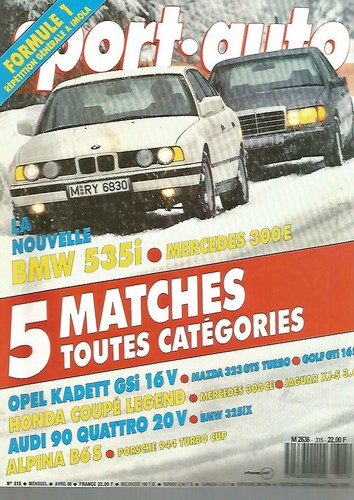 Sport auto 315 bmw 535i - n°315, /