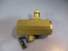 PNEU-TROL F-35-B BRASS CONTROL VALVE F35B