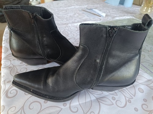 Bottines type santiag - bottines,
