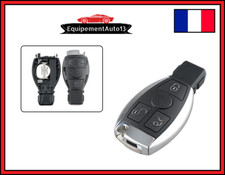 coque boitier de clé télécommande Mercedes classe A B C E S ML CLK CLS 3 boutons