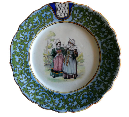 Assiette faïence de - assiette,