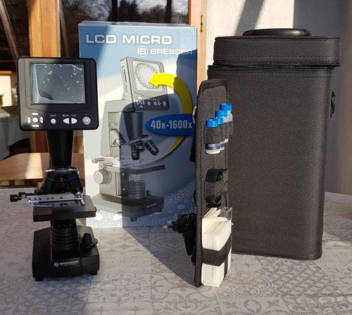 Microscope 40x 1600x lcd - 40x,