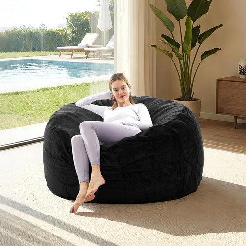 Giant bean bag chair - bag,