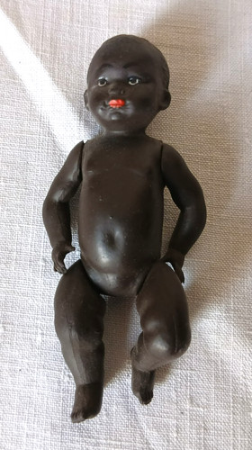 Ancienne poupee baigneur noir - ancienne,