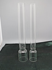 LOT 2 VERRES DE LAMPE A