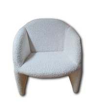 FAUTEUIL VINTAGE BOUCLETTE BEN