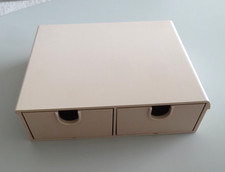 Boîte av 2 tiroirs pour accessoires d'origine Machine à coudre Singer 401g 411g