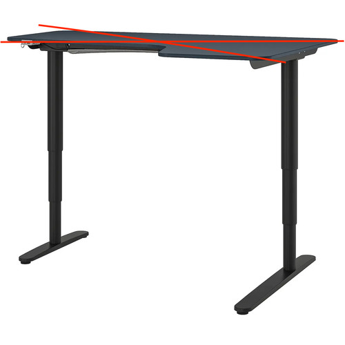 Bekant sit stand - bekant, sit/stand