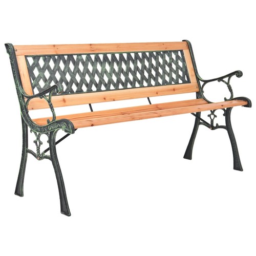 Banc jardin 116 fonte et - cm,