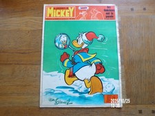 JOURNAL DE MICKEY APG n° 875 LE SECRET DE MALPERTUIS +GUY L' ECLAIR + PUB POPIES