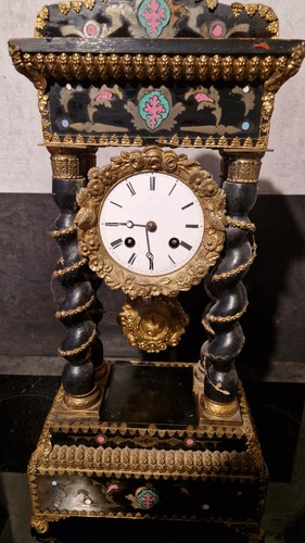 Pendule colonnes napoléon - pendule,
