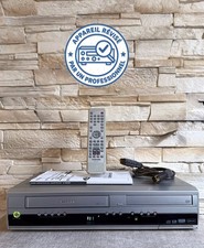 COMBINÉ GRAVEUR COPIE VHS SUR DVD TOSHIBA D-VR40 RÉVISÉ PROFESSIONNEL + VIDÉO