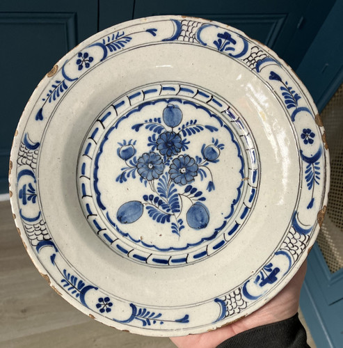 Belle assiette faïence - belle,
