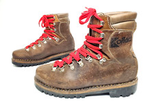 Vtg KOFLACH All-Leather Norwegian Welted Mountain Boots Men's US 9/9.5 - READ!!!