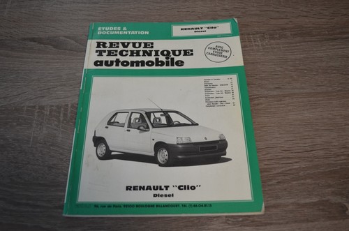 Revue technique renault clio - revue,