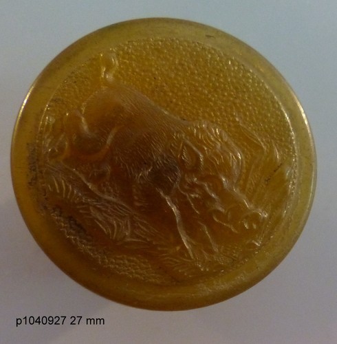 Bouton chasse venerie - , mm