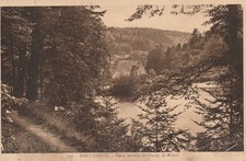 CPA PONT CHRIST VIEUX MOULIN