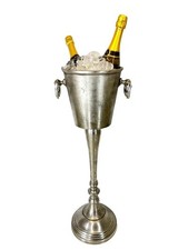 Seau à glace en argent sur