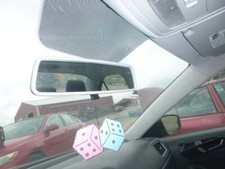 Used Front Center Interior Rear View Mirror fits: 2012 Volkswagen Jetta w/o auto