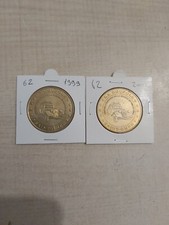 Jeton Touristique MDP Coupole Saint-Omer  La Coupole - Traction FFI 1999 + 2002 