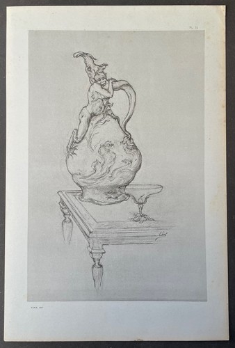 Aiguière homme grenouille - homme-grenouille, par