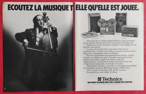 Publicité presse hi fi - de, presse: