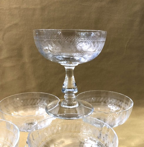 Coupe champagne cristal - 1, à