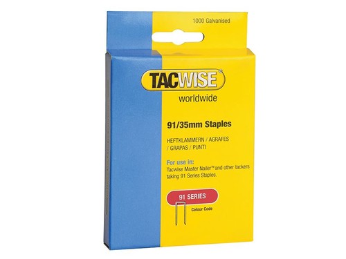 Tacwise agrafes étroites - agrafes,