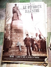 Le Patriote Illustré N°11 - 14/3/1948 - Général De Gaulle - Hollywood - Chasse A