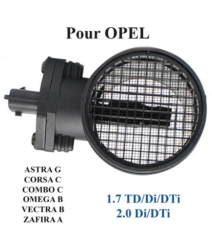 Debimetre pour opel 2 - 1,7, 2,0