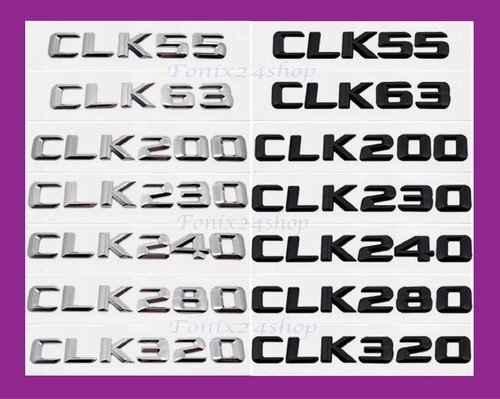 Lettres mercedes benz - benz, classe