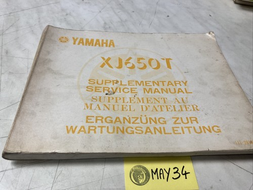 Yamaha xj650t xj650 turbo 11t - xj650t,