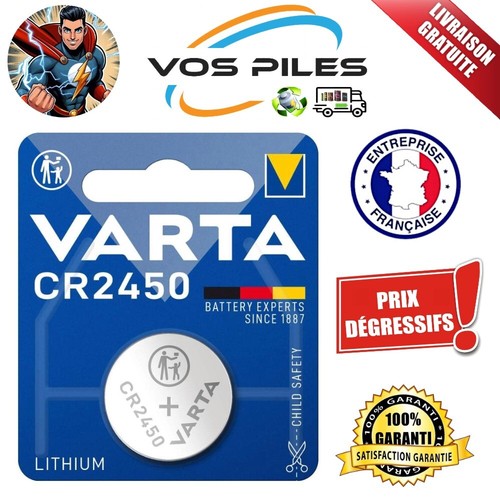 Pile bouton varta lithium - bouton,