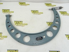 MITUTOYO 12"-13" CARBIDE FACED MICROMETER .001" GRADS 