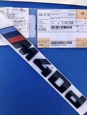 LOGO BMW M40D 40D NOIR M X4 X6 X3 Z4 ORIGINAL BADGE 51142472835 G02 F25 E83