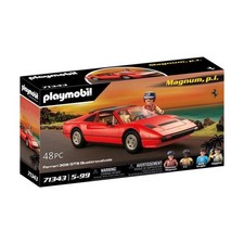 PLAYMOBIL 71343 Magnum - Ferrari 308GTS - Classic Cars - Voiture de collection