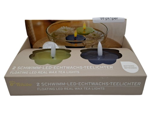 Tchibo bougies led fleur - tchibo,