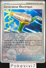 Pokemon Card ELECTRIC GENERATOR 079/091 REVERSE EV4.5 PAF FR NEW